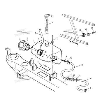 OIL TANK ASSEMBLY SPORTSMAN 4X4
