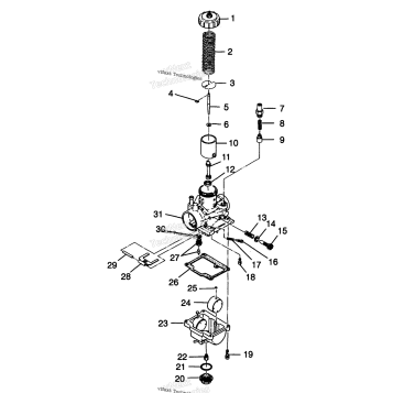CARBURETOR XPLORER 400L