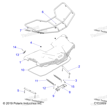 BODY, STORAGE, FRONT A19SEF57C2