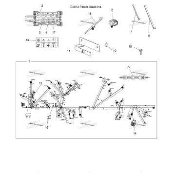ELECTRICAL, HARNESS, EPS A14GH8EAI