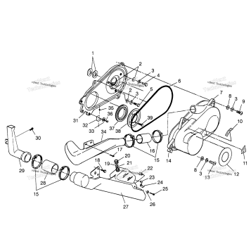 CLUTCH COVER XPRESS W969540 (4935923592C008)