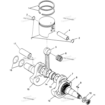 CRANKSHAFT & PISTON XPRESS (4935923592D003)