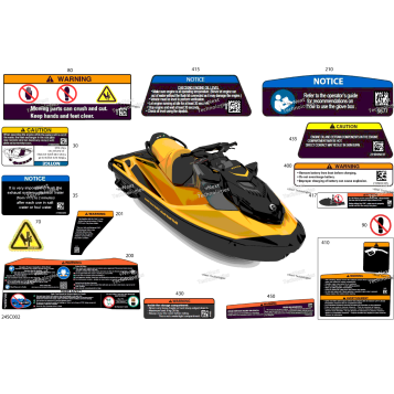 BODY - WARNING DECALS
