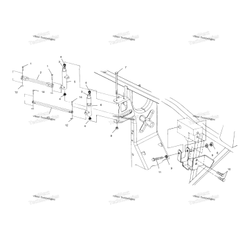 FRAME MOUNTING A99CH45IA