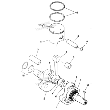 CRANKSHAFT & PISTON ASSEMBLY