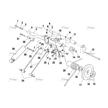 REAR TORQUE ARM