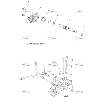 ENGINE, OIL PUMP & LINES
