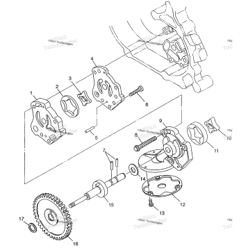 OIL PUMP MAGNUM 2X4