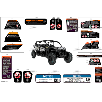 BODY - WARNING DECALS