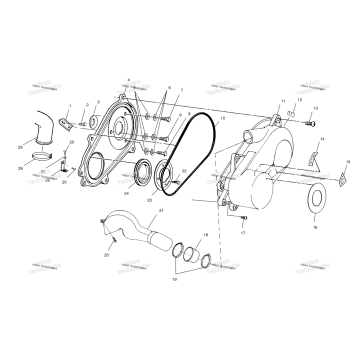 CLUTCH COVER A99CH50EB