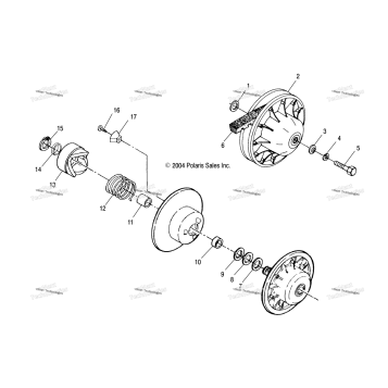DRIVEN CLUTCH /FA