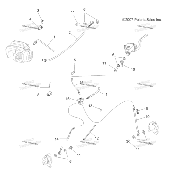 BRAKES, BRAKE LINES