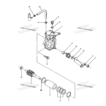 OIL PUMP ASSEMBLY 250 2X4