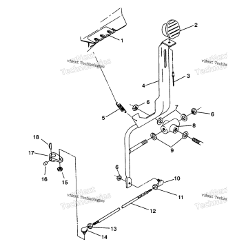 SHIFT LINKAGE ASSEMBLY 4X4 250