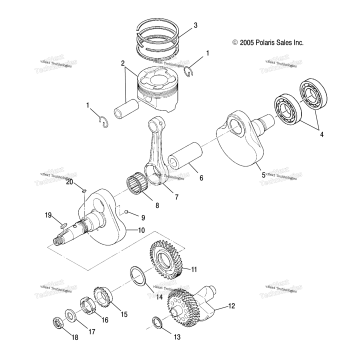 CRANKSHAFT & PISTON /AB/AC