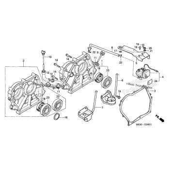 CRANKCASE COVER (2)