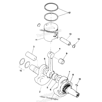 CRANKSHAFT & PISTON ASSEMBLY