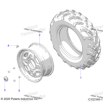 WHEELS, FRONT