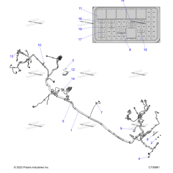 ELECTRICAL, WIRE HARNESSES, CHASSIS - R23RSE99A9/B9/AJ/BJ/AK/BK/AX/BX