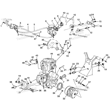 ENGINE MOUNTING