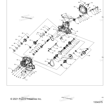DRIVE TRAIN, MAIN GEARCASE