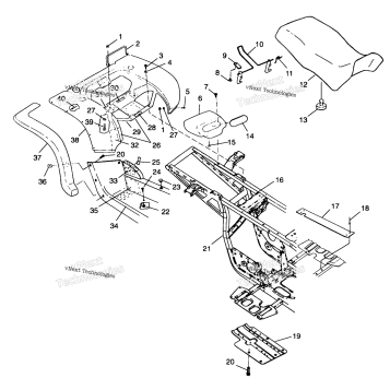 REAR CAB & SEAT