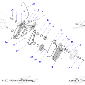 DRIVE TRAIN, CHAINCASE