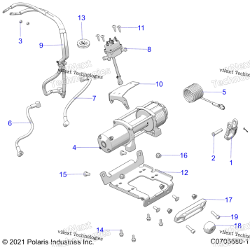 CHASSIS, WINCH