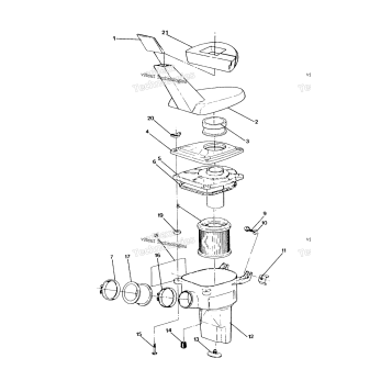 AIR BOX ASSEMBLY 250 6X6