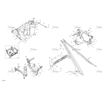 FRAME - SYSTEM - FRONT SECTION