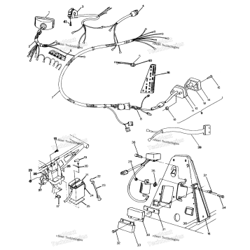 WIRING HARNESS TRAIL BOSS