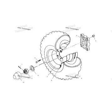 REAR WHEEL DRIVE A02CD50AA/AB/FB