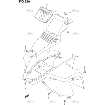 FRONT FENDER (MODEL K1)