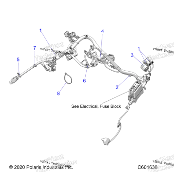 ELECTRICAL, WIRE HARNESS, MAIN ALL OPTIONS