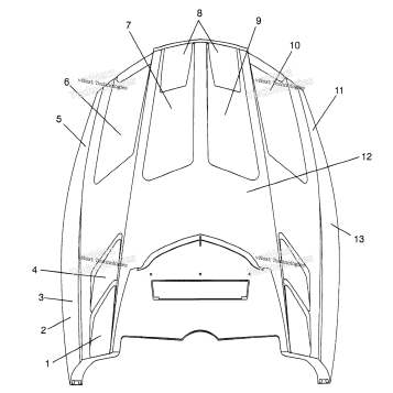 HOOD FOM/FOIL 700 XCR 0985678 & EUROPEN 700 XCR E985678 (4943114311014)