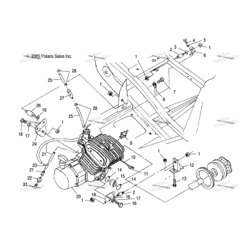 ENGINE MOUNTING