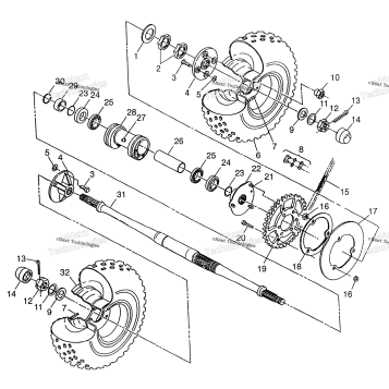 REAR WHEEL DRIVE XPLORER 300
