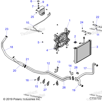 ENGINE, COOLING SYSTEM