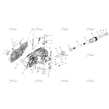GEARCASE A00CH50AK (4954805480D007)