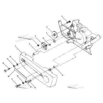 RIGHT HAND CHAIN COVER