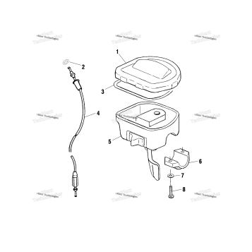 CONTROLS THROTTLE ASM/CABLE