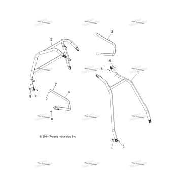 CHASSIS, CAB FRAME AND SIDE BARS