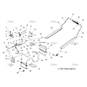 ENGINE, COOLING SYSTEM