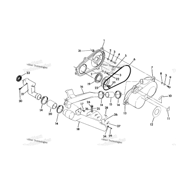 CLUTCH COVER ASSEMBLY 350 4X4 / W928139
