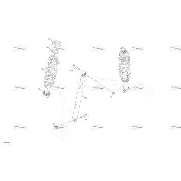 SUSPENSION - REAR SHOCKS