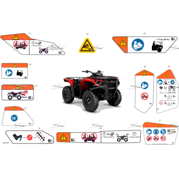 BODY - WARNING DECALS