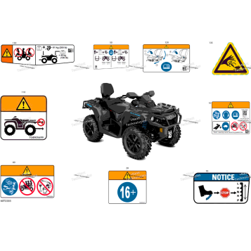 BODY - WARNING DECALS