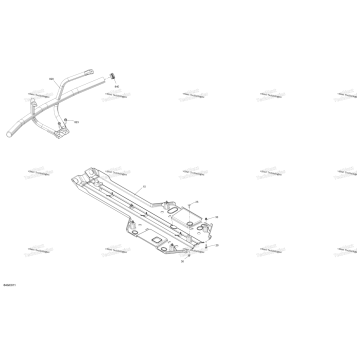BODY - SKID PLATE AND BUMPER