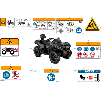 BODY - WARNING DECALS