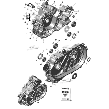 ROTAX - CRANKCASE